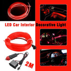 Flexible Strip Sign Lights for Car Interior Decor (LED)