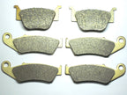 Front & Rear Brake Pads for Honda TRX 450R (2004–2009)
