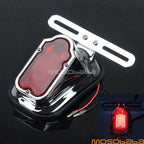 Red Tombstone Tail Light Brake Lamp for Harley Dyna Softail Sportster