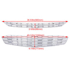 Chrome Grille Overlay Inserts for Chevy Malibu (2016–2018)
