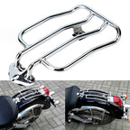 Chrome Solo Seat Rear Fender Luggage Rack for Harley Sportster XL 883 1200 (2004–Present)