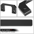 1" Aluminum Front Low Mount Strut Lift Kit Spacers for Silverado Sierra (2007–2022)