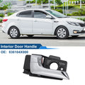 Rear Left Passenger Side Interior Door Handle for Kia K2 (2013–2015) No. 836104X000