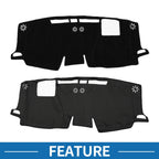 Dashboard Cover Mat for Toyota Sienna (2021–2024) HUD Sun Protector Black