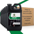 Case of 6 Castrol 215307 SAE 30 Synthetic Oil for 4-Cycle Engines