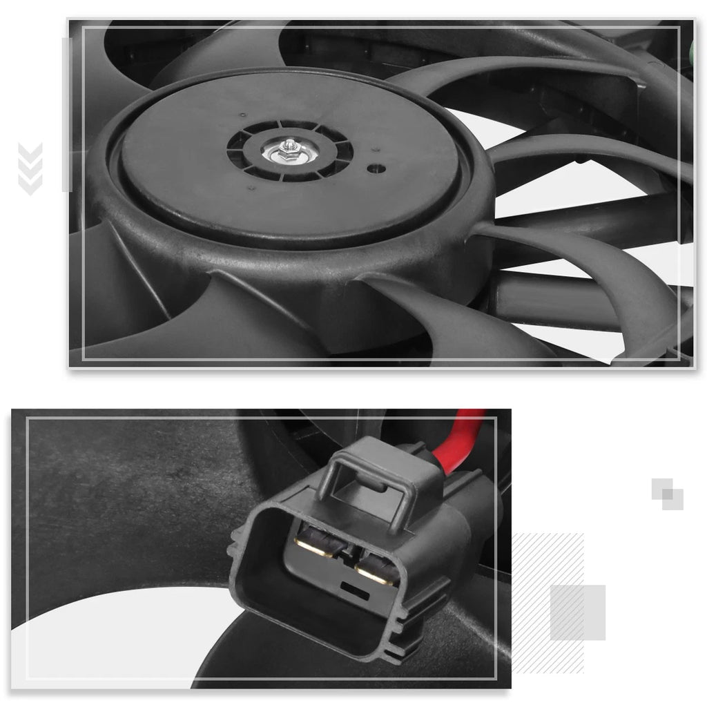 Radiator Fan Assembly for Ford Escape Lincoln MKC 2.0L 2.3L (2015–2019)