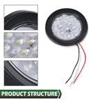Set of 2 LED Reverse Backup Tail Lights for Trailer Truck