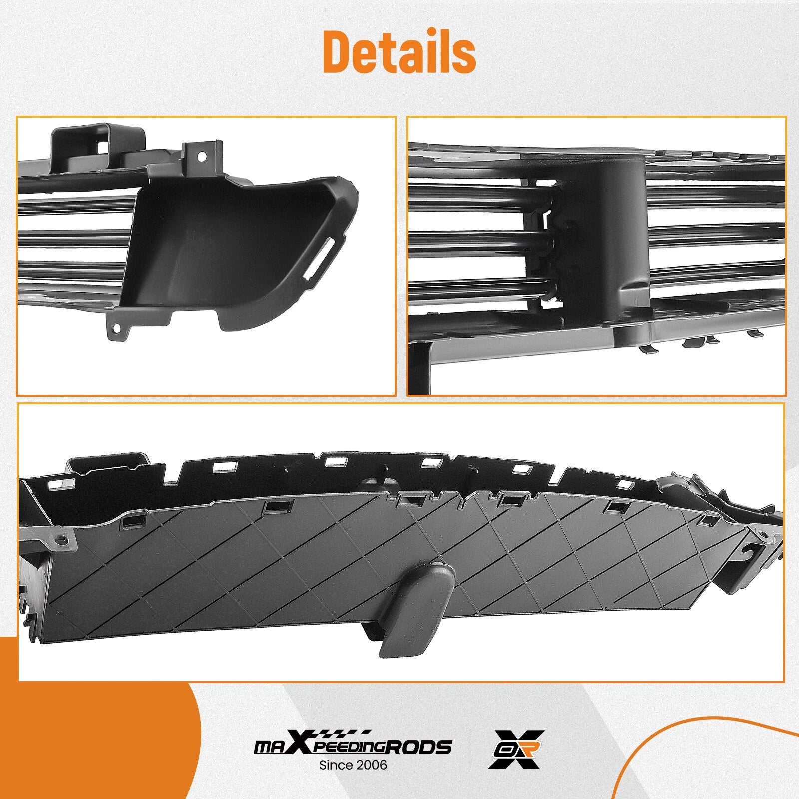 Grille Shutter Assembly for Jeep Cherokee Latitude (2014–2018)