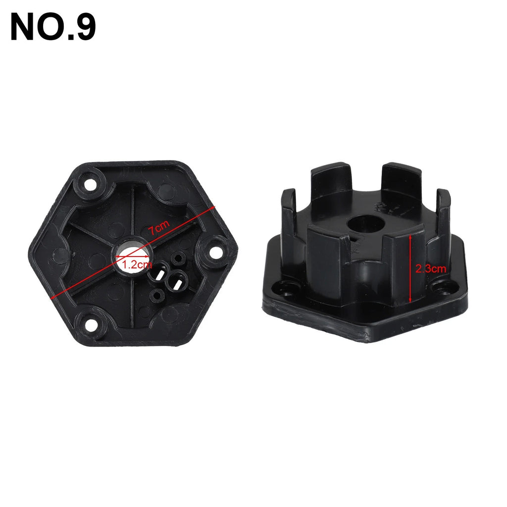 2X Tire Adapter Clips for Children's Electric Toy Car GearBox