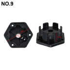 2X Tire Adapter Clips for Children's Electric Toy Car GearBox