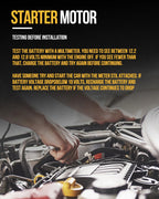 New Starter for Ford Taurus & Mercury Sable (2000–2007) V6 3.0L