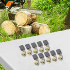 Set of 12 Carbon Brushes 6x12x17mm for Drill Chain Saw