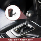 1 Pc Gear Shift Knob Cover for Nissan Murano (2009–2013) Black Brown