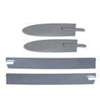 Set of 8 Roof Top Hinge Covers for E93 Convertible (2007–2013)