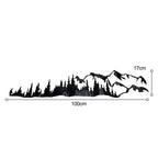 Decal Sticker 100x17CM Black Left for Truck Car Exterior Accessories