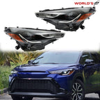 LED Headlight Assembly for Toyota Corolla Cross (2022–2023) Set of 2
