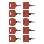 Set of 10 Ignition Keys for Tractor Loader (RE183935)