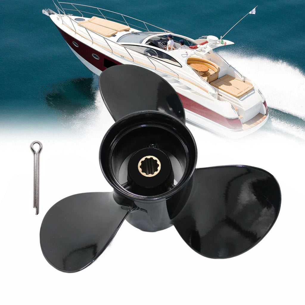 Outboard Propeller 9.75x9.5 for Mercury Tohatsu Nissan 25-30HP (N/A)