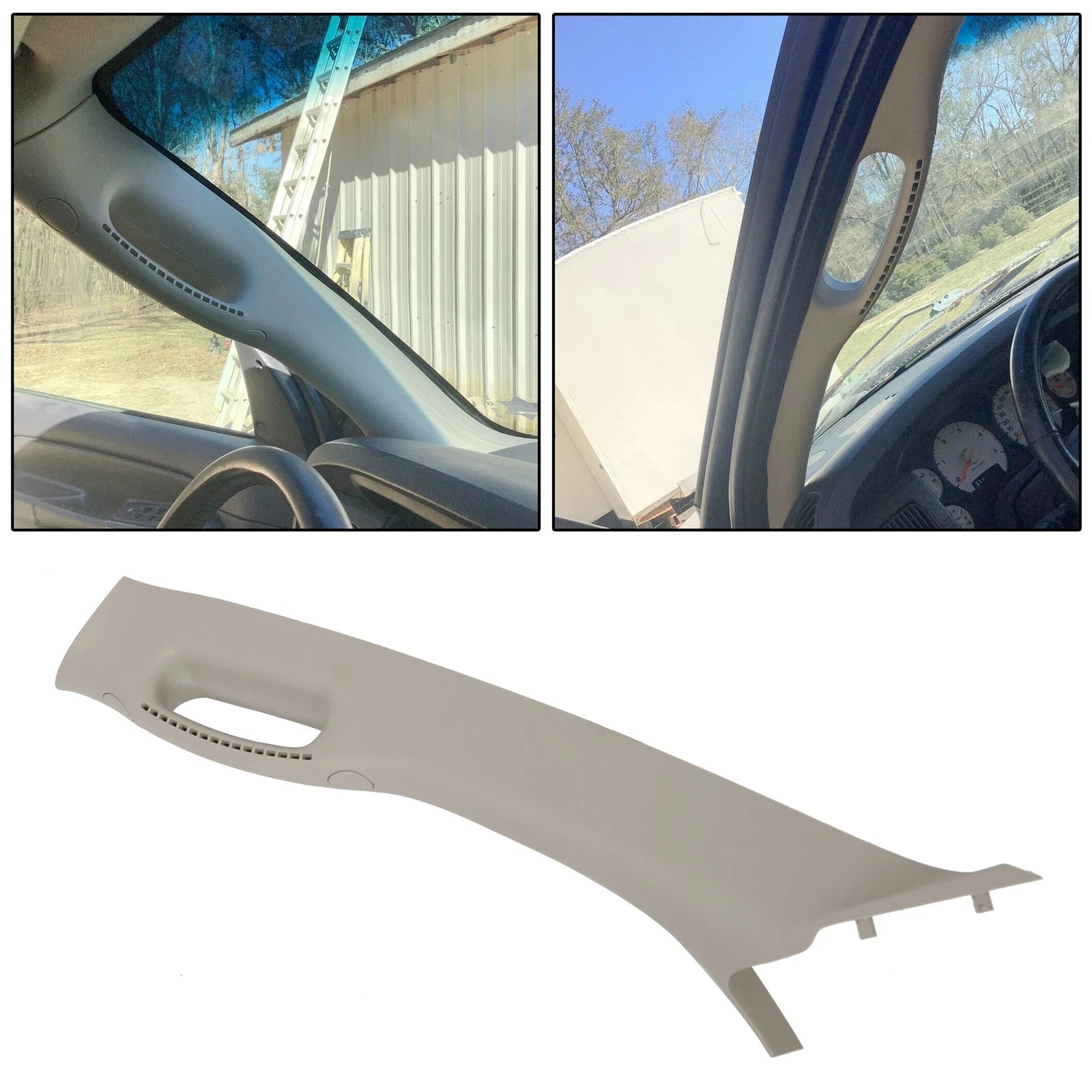 A Pillar Trim Panel with Grab Handle for Dodge Ram (2002–2010)