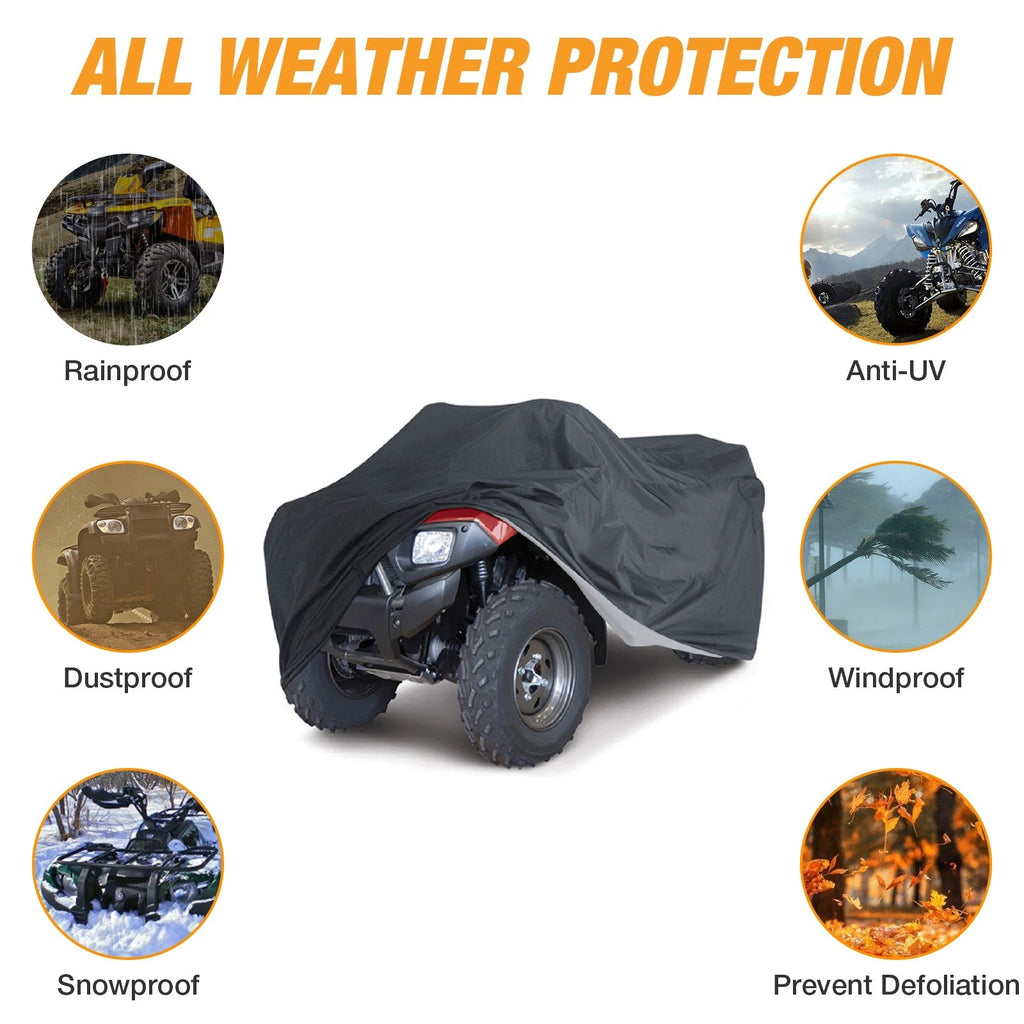 Large Waterproof ATV Cover for Yamaha Raptor 350 660R 700 (2001–2023)