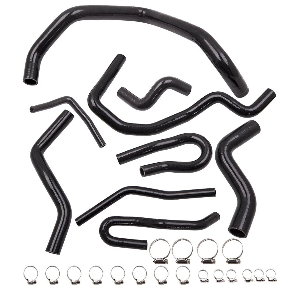9Pcs Silicone Radiator Coolant Hose Set for Honda Civic (1992–2000)