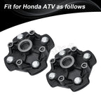 2 Front Wheel Hubs for Honda TRX420TE1 TRX420TM1 Rancher 420 (2014–2024)