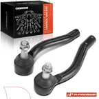 2X Front Outer Tie Rod End for Infiniti Q50 Q60 QX50 G37 (2014–2020)