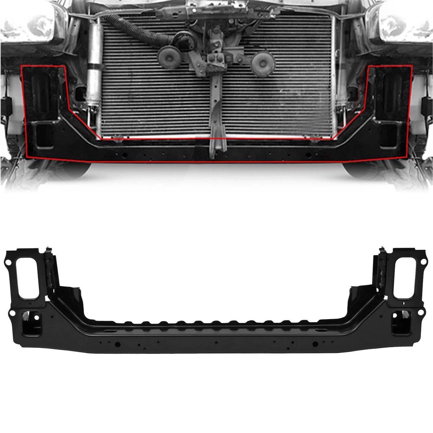 Radiator Core Lower Support Tie Bar for Nissan Maxima (2000–2003)
