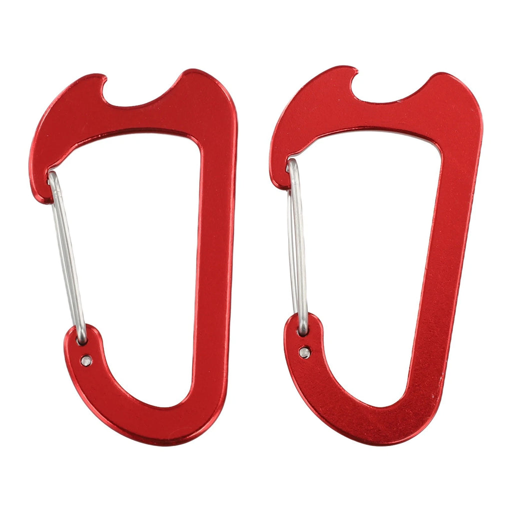 Aluminum Carabiner Clips for Backpacking and Climbing (Outdoor Use)