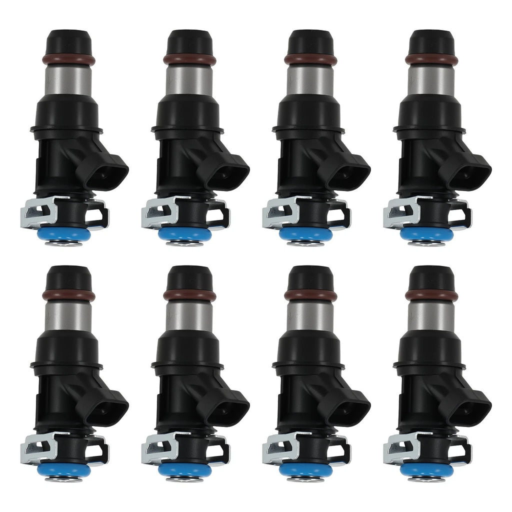 8X Fuel Injectors for Hummer H2, Chevy Silverado 2500 HD (2003–2007) 17113553