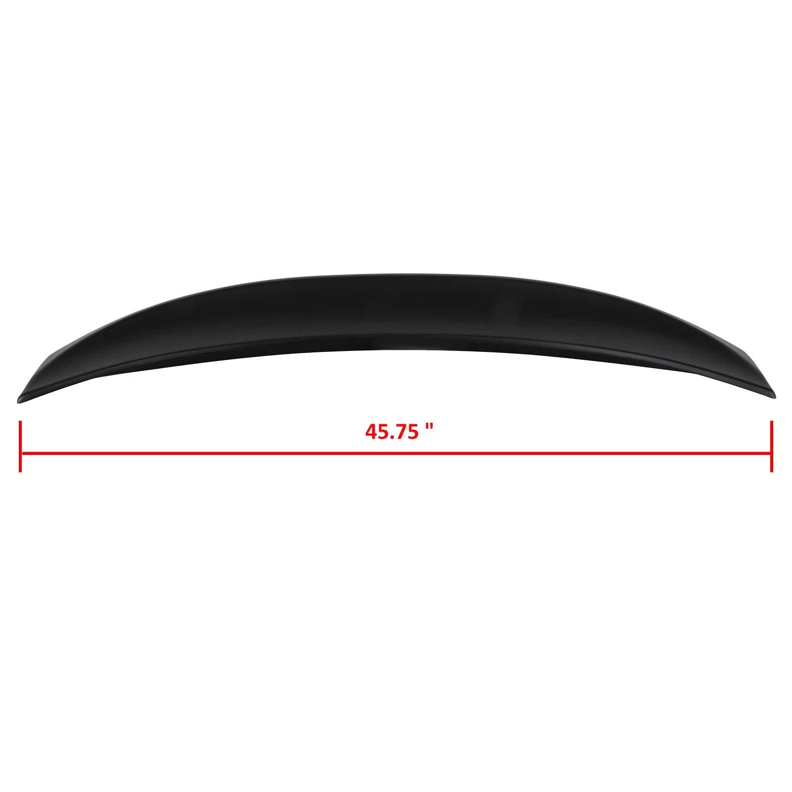 ABS Black Rear Trunk Spoiler Wing for Lexus IS250 IS350 ISF (2006–2013)