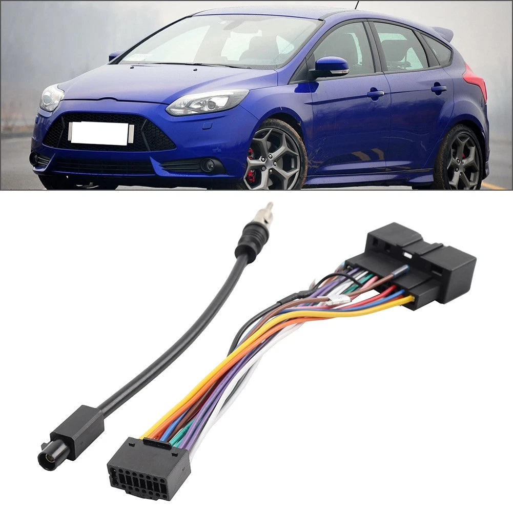 Radio Antenna Adapter Plug Wiring Harness for Ford Escape Focus Fiesta (2001–2023)