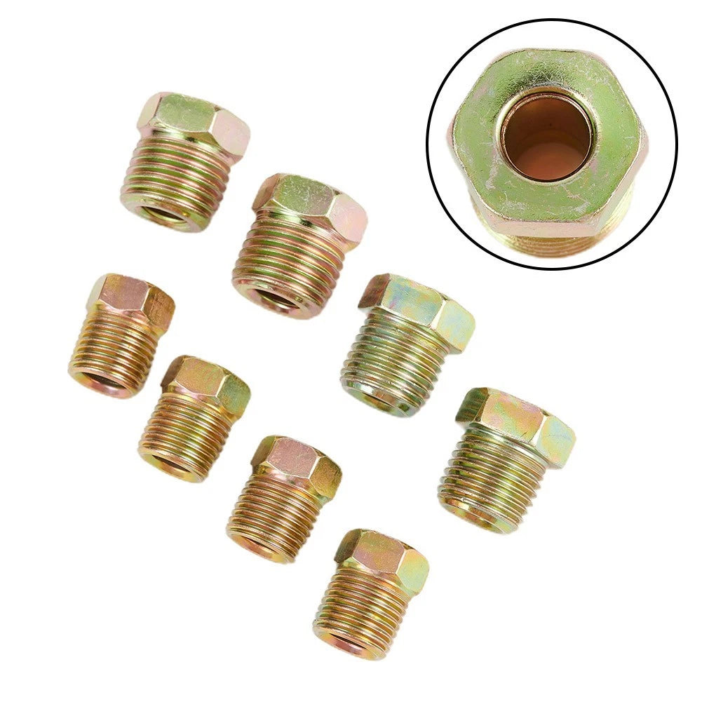 Brake Line Fitting Nuts Kit for Inverted Flares (3/16 & 1/4 Tube)