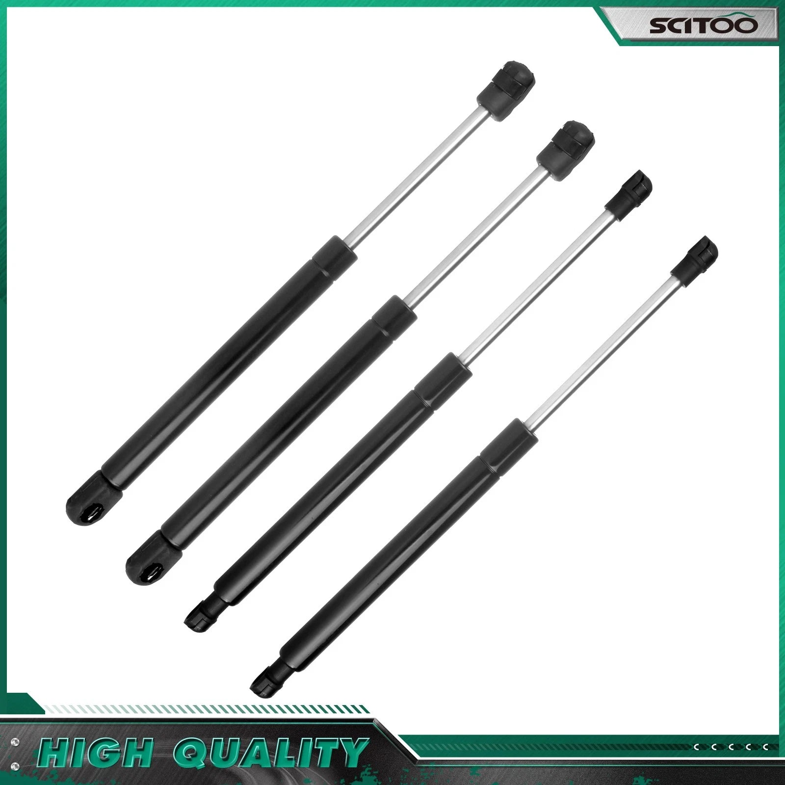 2 Hood Trunk Lift Supports for Infiniti M35 M45 (2006–2010)