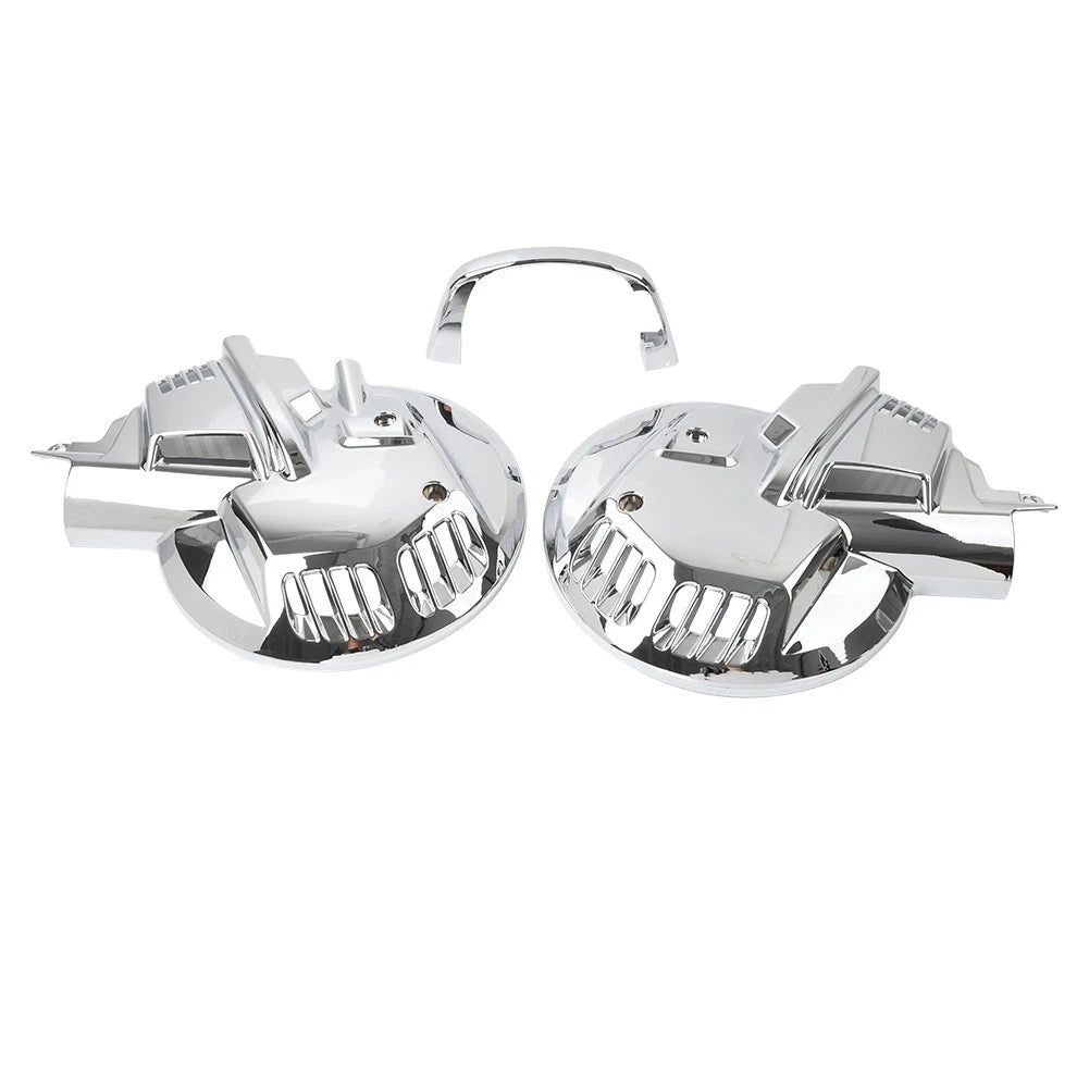 Chrome Front Brake Rotor Disc Covers for Honda Goldwing GL1500SE GL1500I (1988–2000)