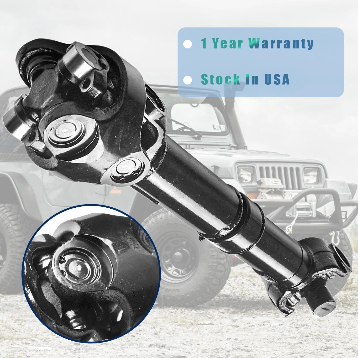 Driveshaft Assembly for Jeep Wrangler (1997–2006)
