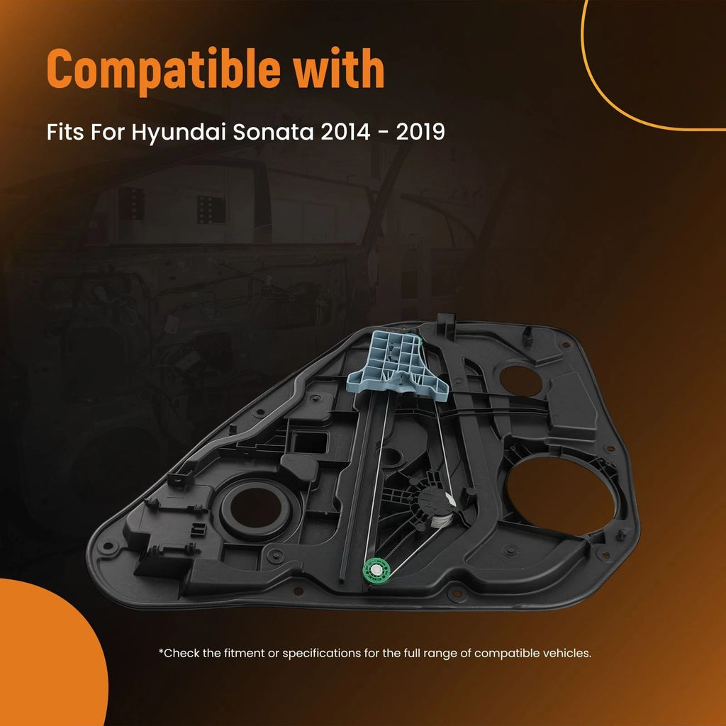 Electric Window Regulator Rear Left for Hyundai Sonata (2014–2019) 83471C1000