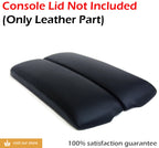 Center Console Armrest Cover for Infiniti M35 (2006–2010) Black Leather