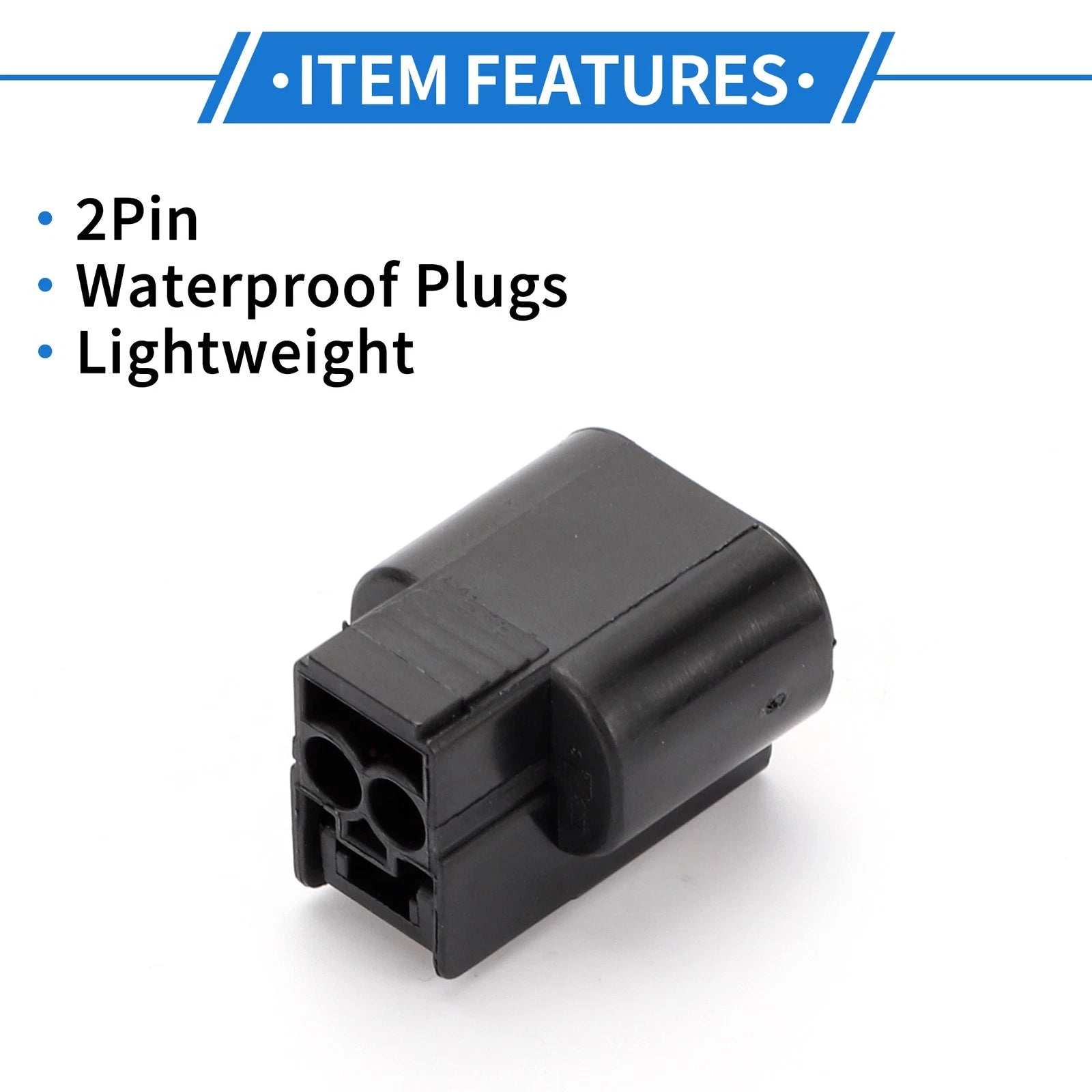 2 Pin ABS Sensor Connector Plug for Mitsubishi 