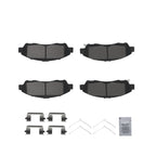 Front Brake Pads Kit D1896 for GMC Acadia/Cadillac XT5 XT6/Chevy Blazer Traverse