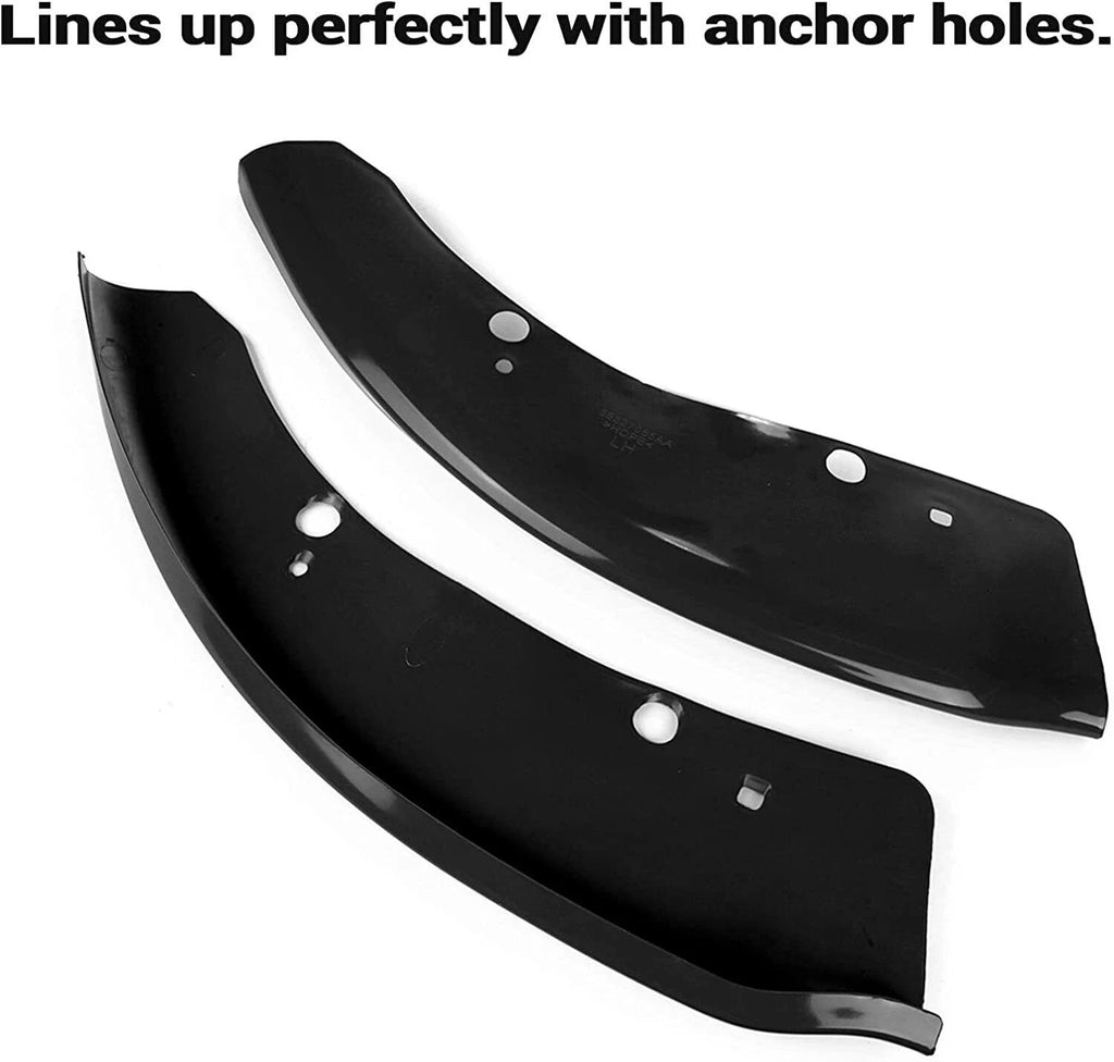 Front Bumper Lip Splitter Trim Cover for Dodge Charger SRT (2015–2021) Black