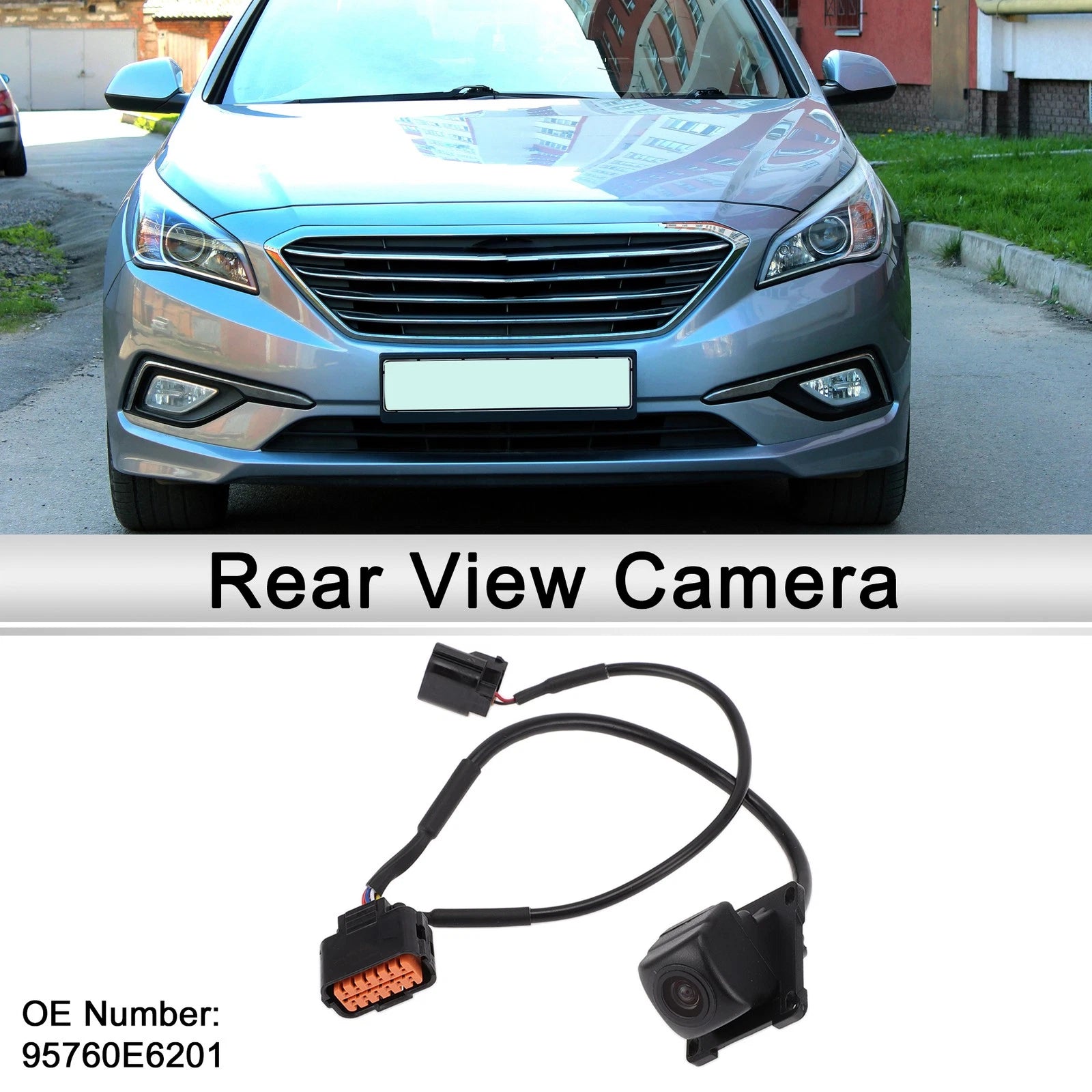 Rear View Camera for Hyundai Sonata (2015–2017) 120-180 Degree