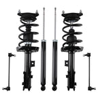 Set of 4 Suspension Struts and Sway Bar Links for Kia Soul (2014–2019)
