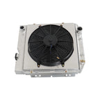 3 Row Aluminum Radiator with Fan Shroud for Ford Mustang Falcon (1964–1966)