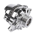 Chrome Alternator for GM Chevy SBC BBC (12V 160 AMP)