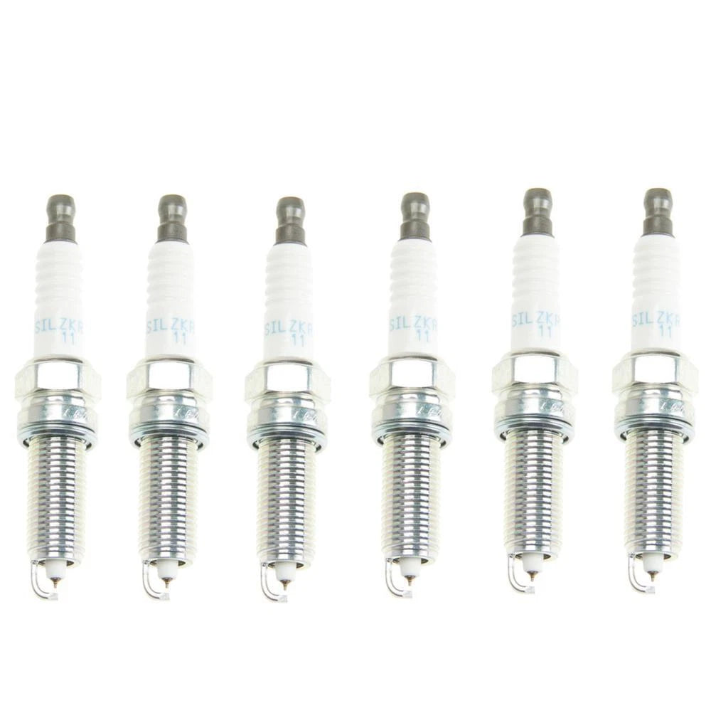 Set of 6 NGK Laser Iridium Spark Plugs for Volkswagen
