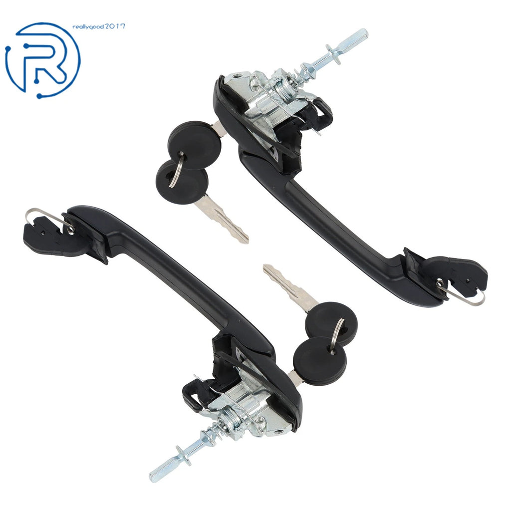 Set of 2 Front Left & Right Door Handles for VW Jetta Golf (1993-1999)