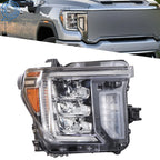 Full LED Headlight Assembly for GMC Sierra 2500/3500 HD (2020–2023)