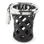 Universal Handlebar Cup Holder with Mesh Basket for Harley