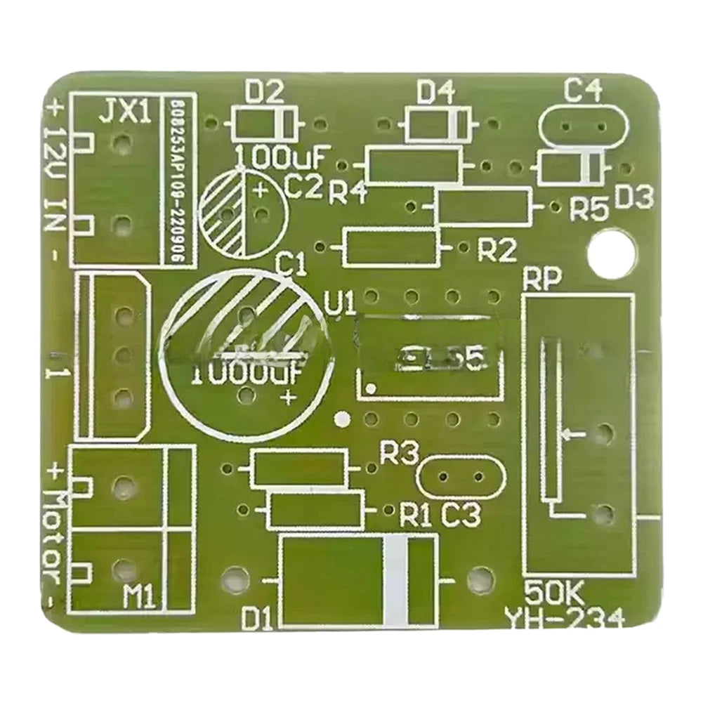 NE555 Timer Controller with Flyback Diode for DIY Electronics